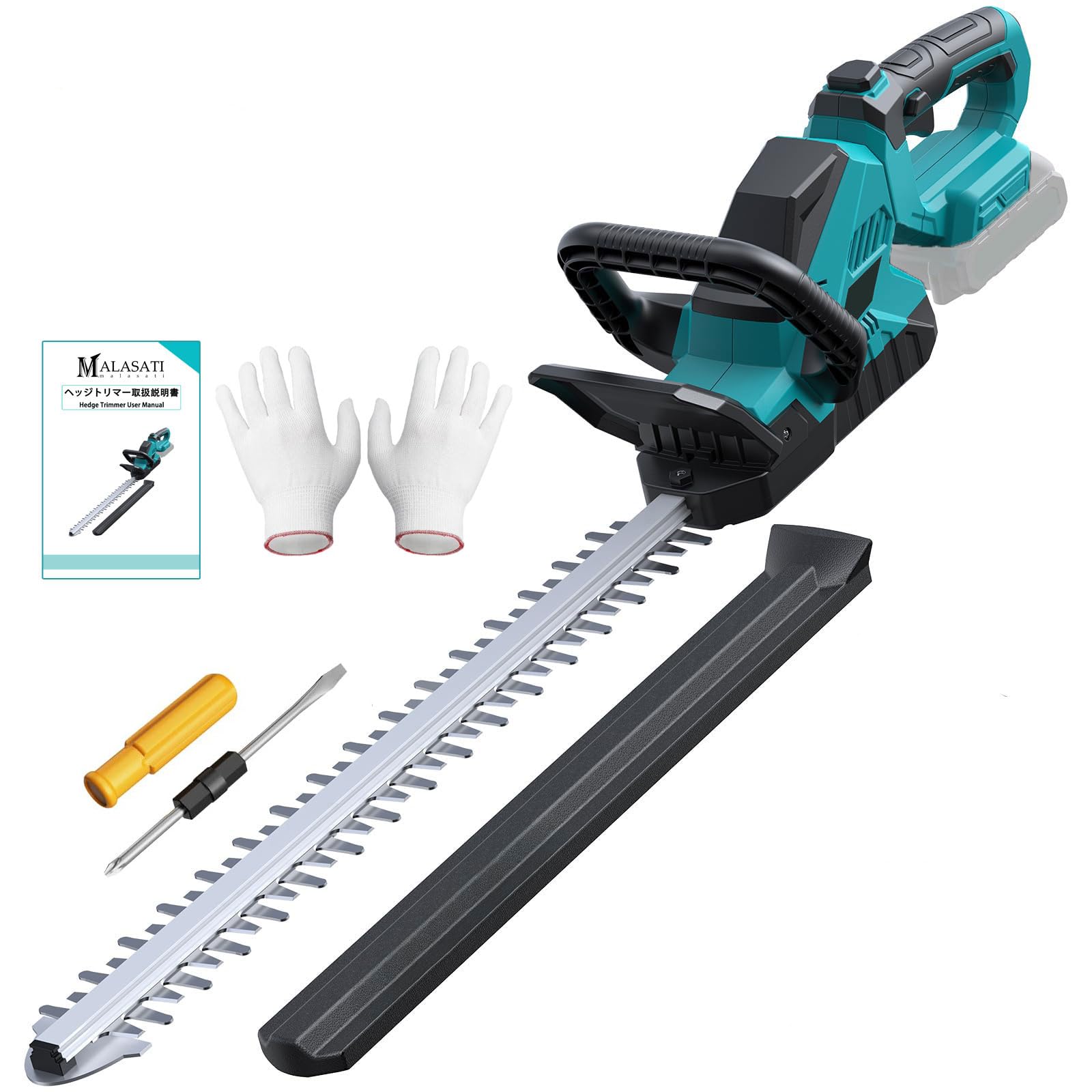 Amazon | ヘッジトリマー 充電式 剪定トリマー 生垣バリカン